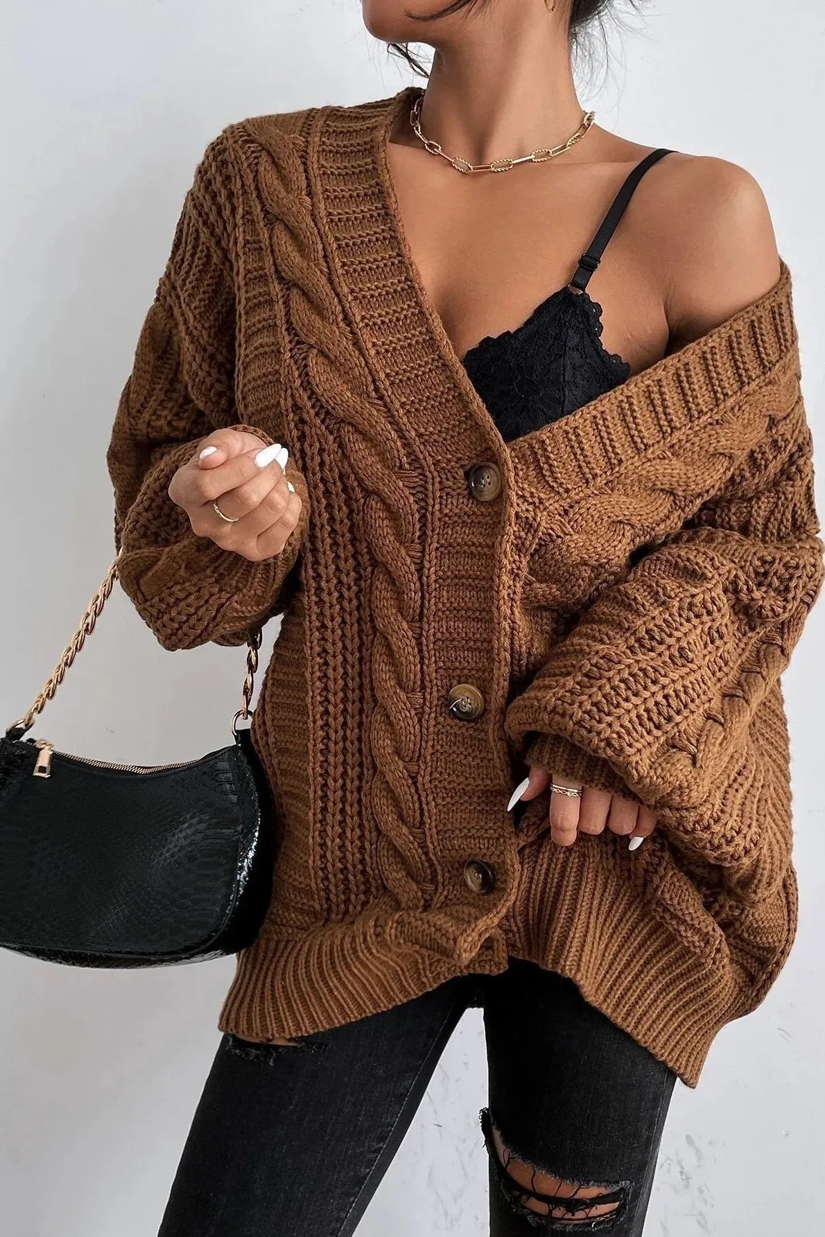 Ember Cable Cardigan